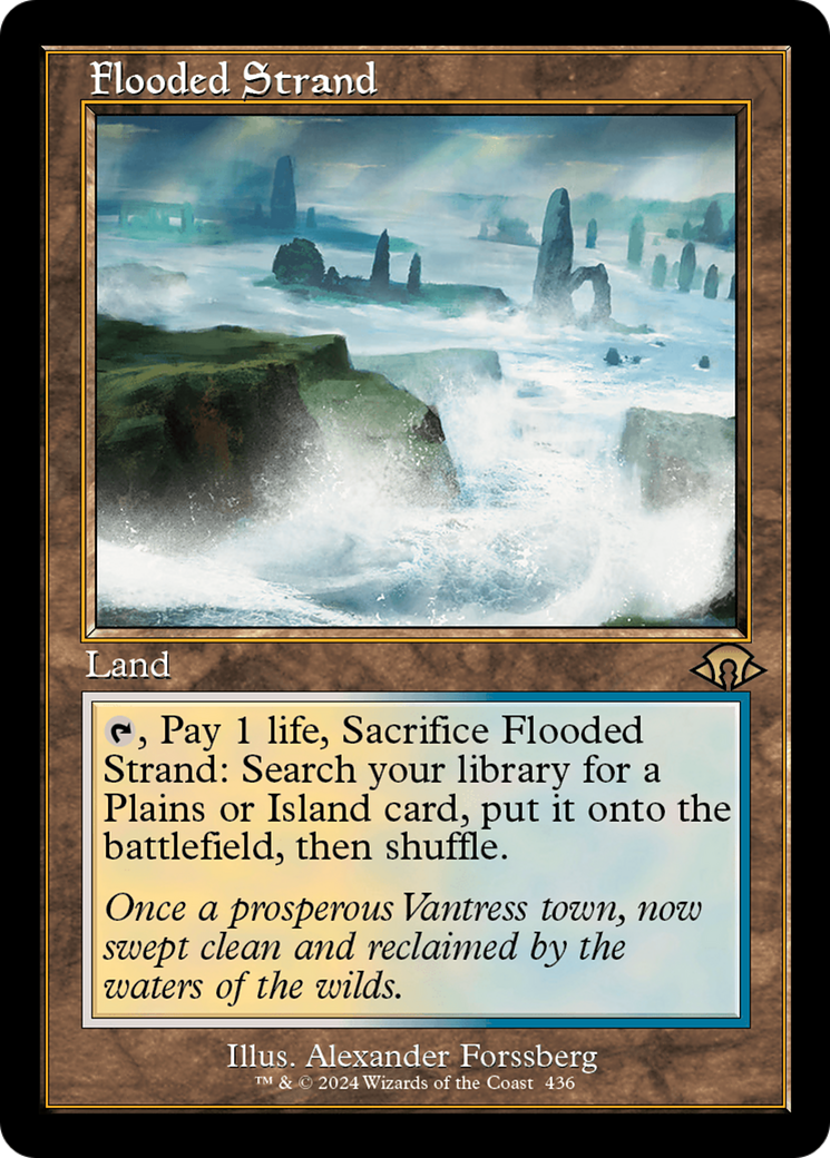 Flooded Strand (Retro) [Modern Horizons 3] | Spectrum Games