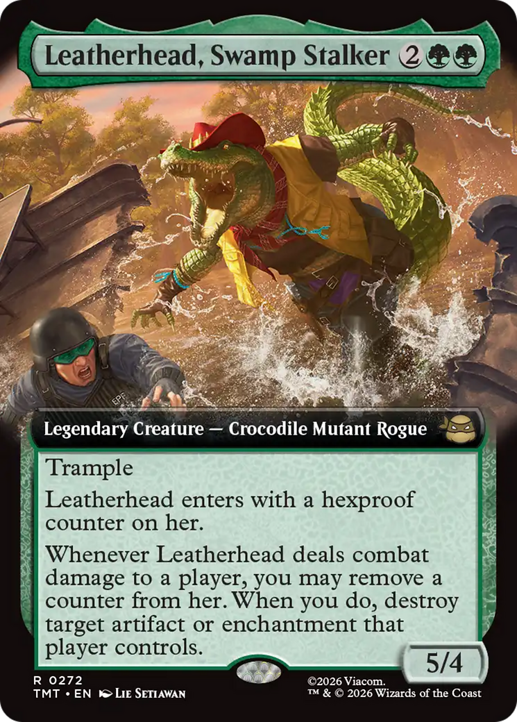 Leatherhead, Swamp Stalker (Extended Art) [Teenage Mutant Ninja Turtles] | Spectrum Games