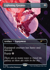 Lightning Greaves (1493) (Galaxy Foil) [Secret Lair Drop Series] | Spectrum Games