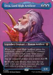 Urza, Lord High Artificer (Borderless Textured Foil Frame Break) [Commander Masters] | Spectrum Games