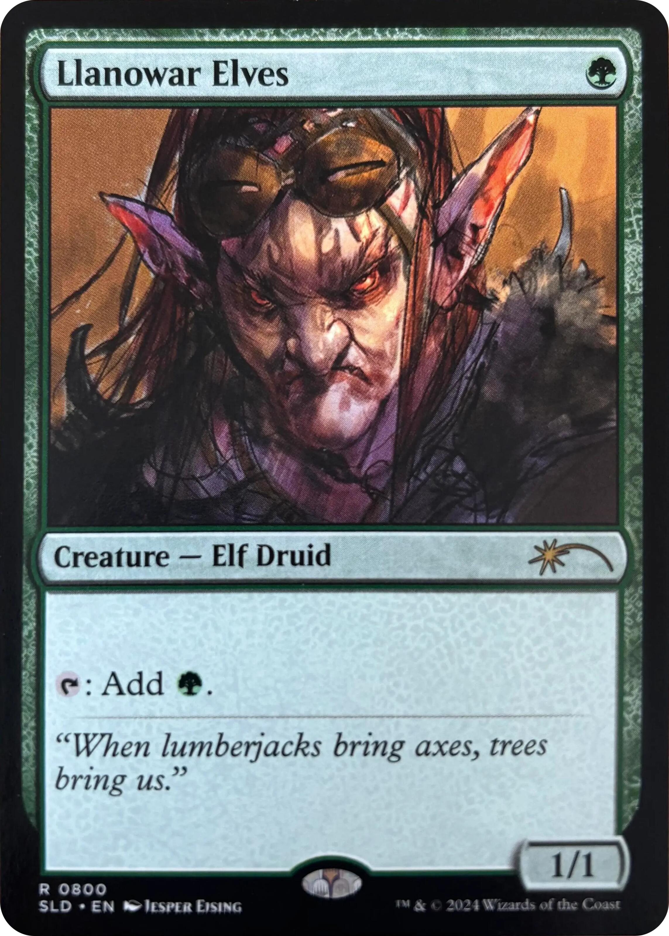Llanowar Elves (0800) [Secret Lair Drop Series] | Spectrum Games