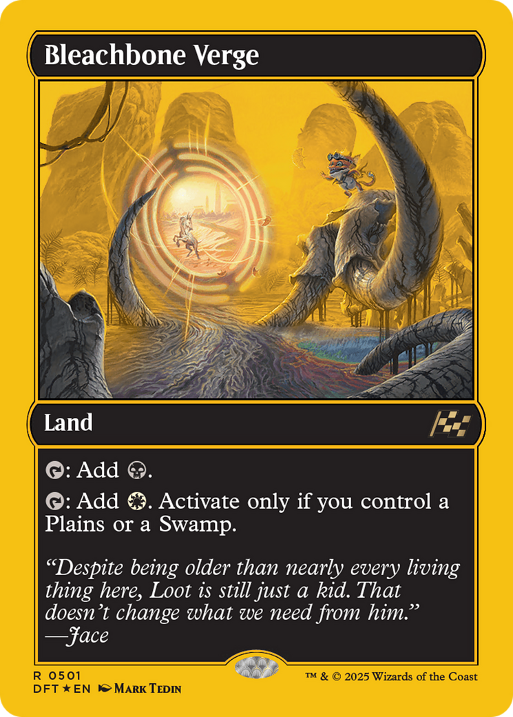 Bleachbone Verge (First-Place Foil) [Aetherdrift] | Spectrum Games