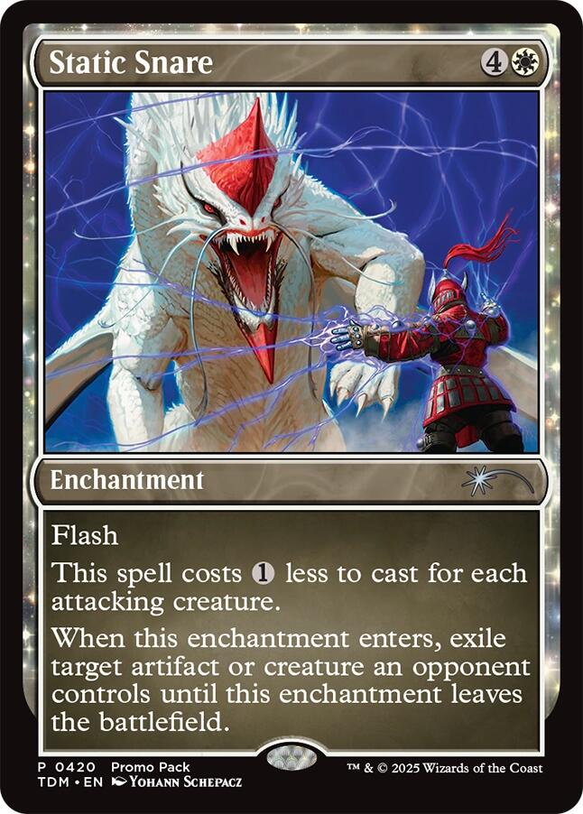 Static Snare [Tarkir: Dragonstorm Promos] | Spectrum Games