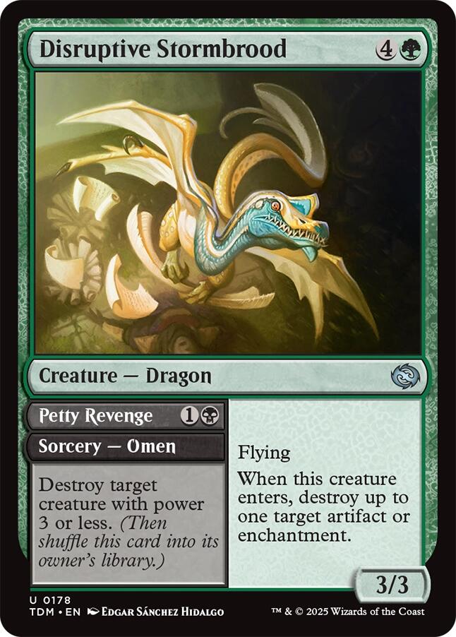 Disruptive Stormbrood [Tarkir: Dragonstorm] | Spectrum Games
