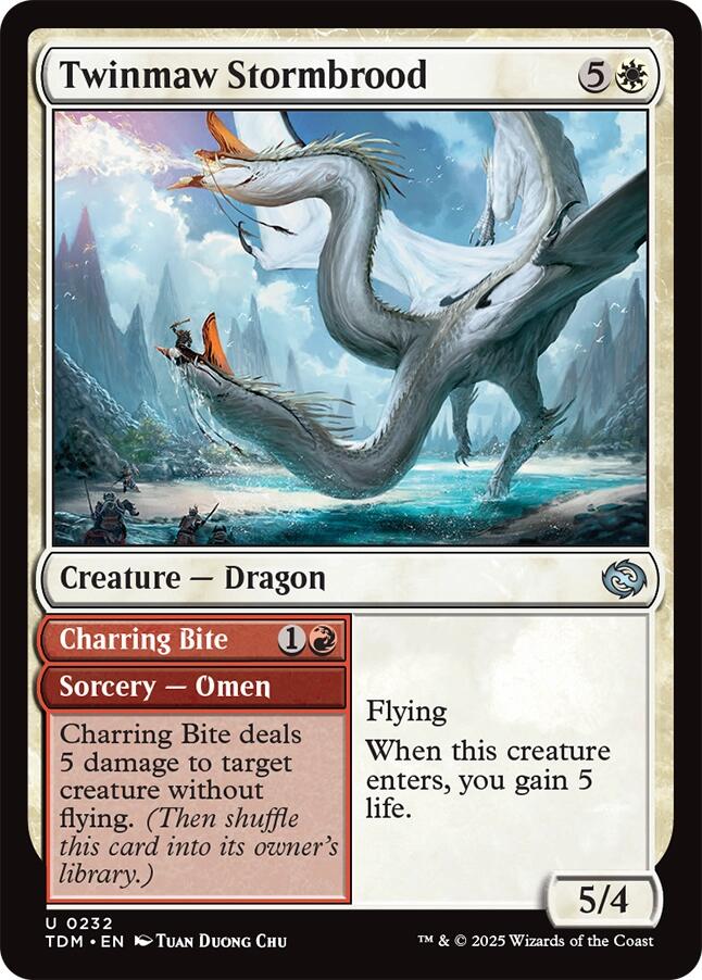 Twinmaw Stormbrood [Tarkir: Dragonstorm] | Spectrum Games