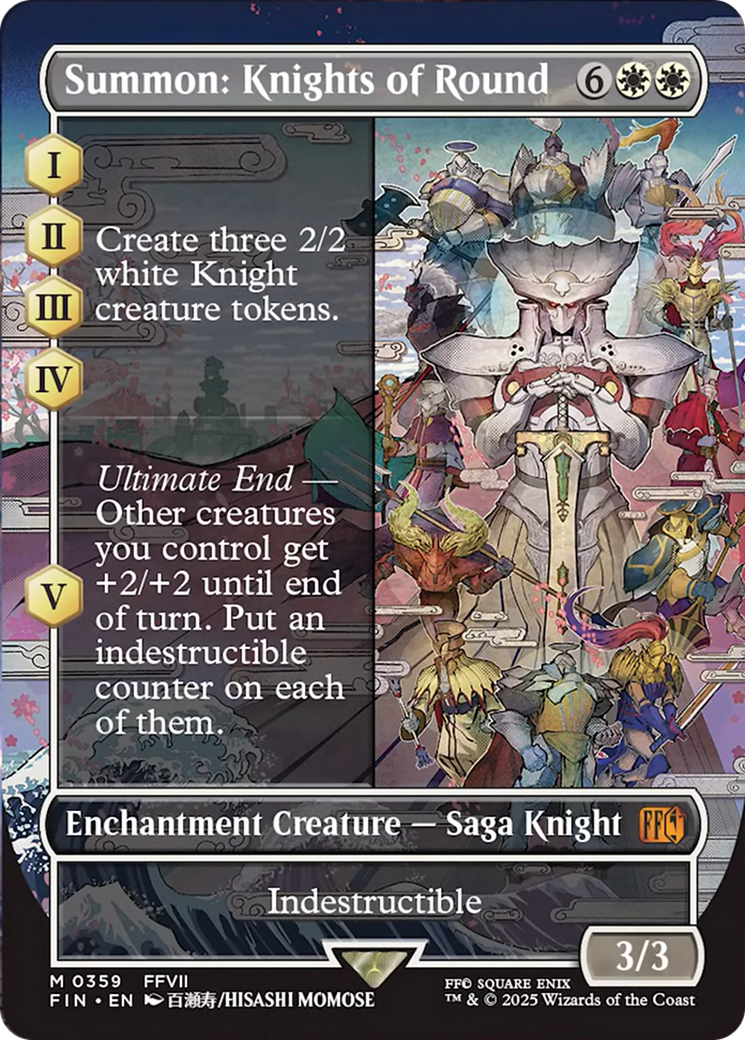 Summon: Knights of Round (Borderless) [FINAL FANTASY] | Spectrum Games