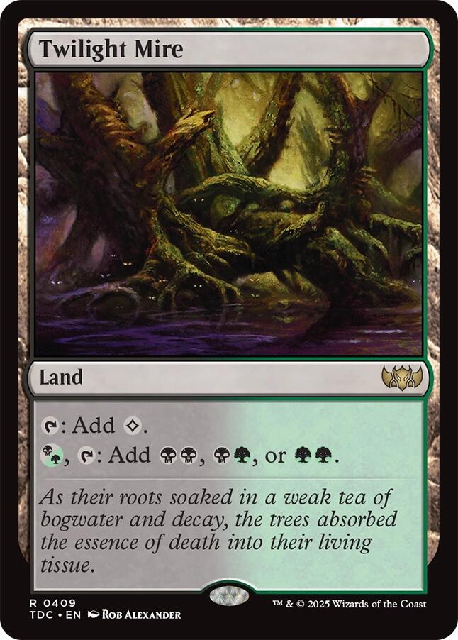 Twilight Mire [Tarkir: Dragonstorm Commander] | Spectrum Games