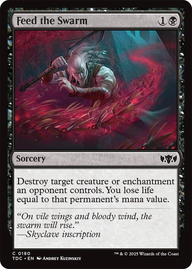 Feed the Swarm [Tarkir: Dragonstorm Commander] | Spectrum Games