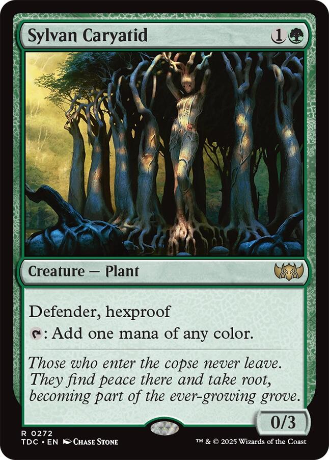 Sylvan Caryatid [Tarkir: Dragonstorm Commander] | Spectrum Games