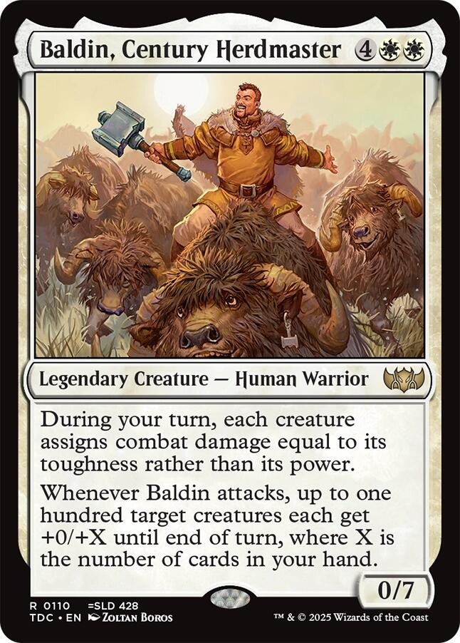 Baldin, Century Herdmaster [Tarkir: Dragonstorm Commander] | Spectrum Games