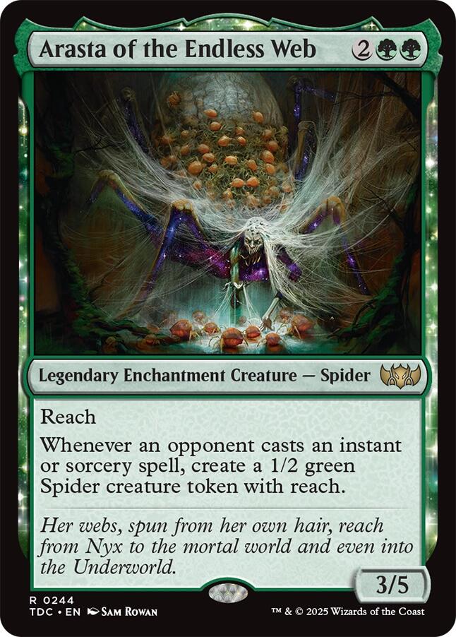 Arasta of the Endless Web [Tarkir: Dragonstorm Commander] | Spectrum Games