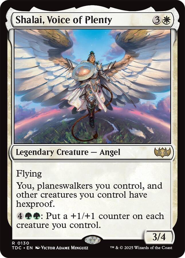 Shalai, Voice of Plenty [Tarkir: Dragonstorm Commander] | Spectrum Games