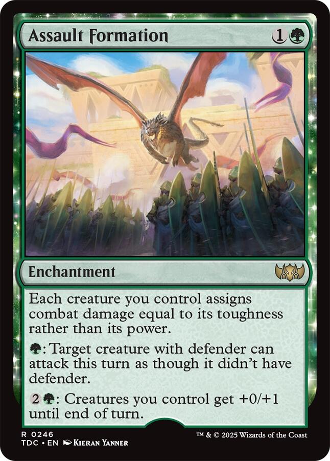 Assault Formation [Tarkir: Dragonstorm Commander] | Spectrum Games