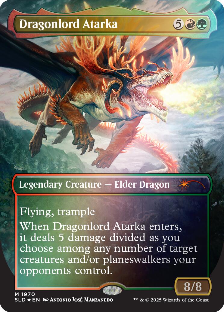 Dragonlord Atarka (Rainbow Foil) [Secret Lair Drop Series] | Spectrum Games