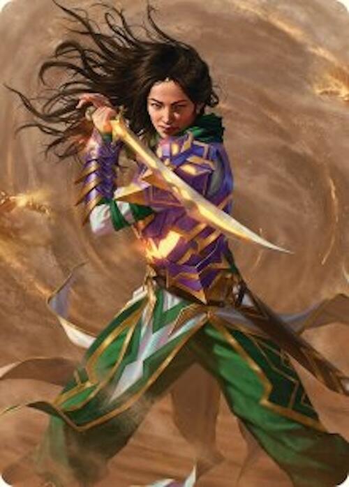 Descendant of Storms Art Card (2/54) [Tarkir: Dragonstorm Art Series] | Spectrum Games