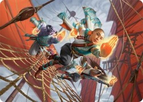 Aligned Heart Art Card (52/54) [Tarkir: Dragonstorm Art Series] | Spectrum Games