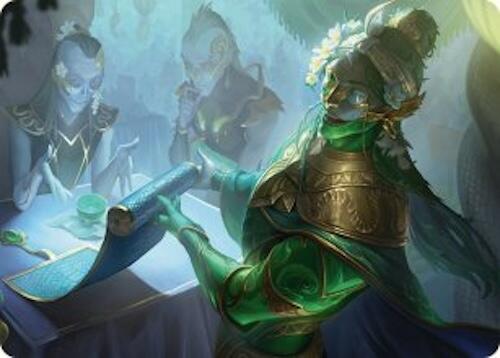 Sibsig Appraiser Art Card (8/54) [Tarkir: Dragonstorm Art Series] | Spectrum Games