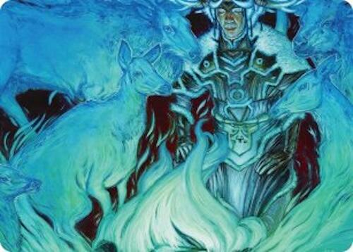 Unending Whisper Art Card (9/54) [Tarkir: Dragonstorm Art Series] | Spectrum Games