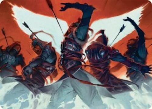 Desperate Measures Art Card (11/54) [Tarkir: Dragonstorm Art Series] | Spectrum Games