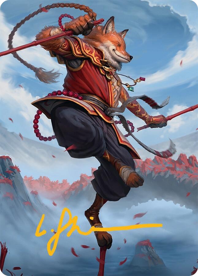 Equilibrium Adept Art Card (16/54) (Gold-Stamped Signature) [Tarkir: Dragonstorm Art Series] | Spectrum Games