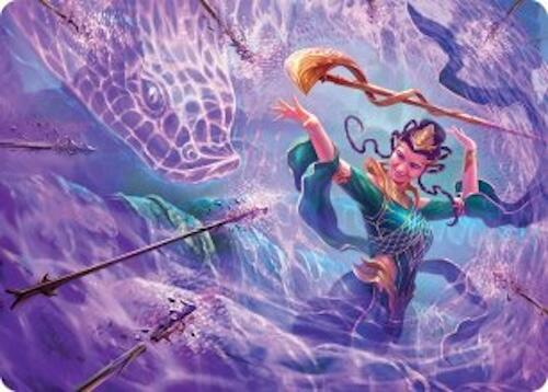 Snakeskin Veil Art Card (19/54) [Tarkir: Dragonstorm Art Series] | Spectrum Games