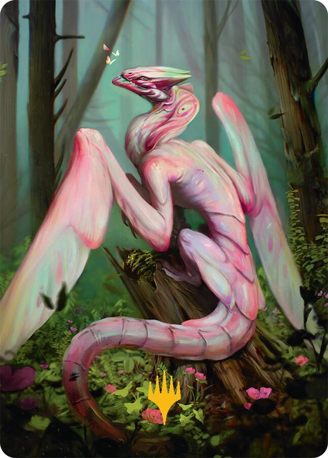 Bloomvine Regent Art Card (46/54) (Gold-Stamped) [Tarkir: Dragonstorm Art Series] | Spectrum Games