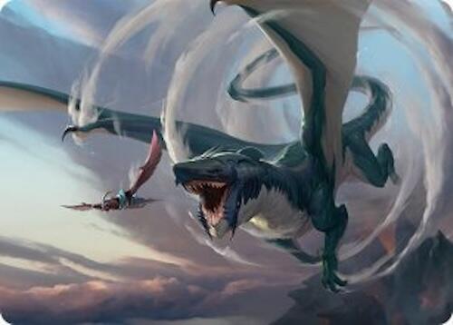 Whirlwing Stormbrood Art Card (27/54) [Tarkir: Dragonstorm Art Series] | Spectrum Games