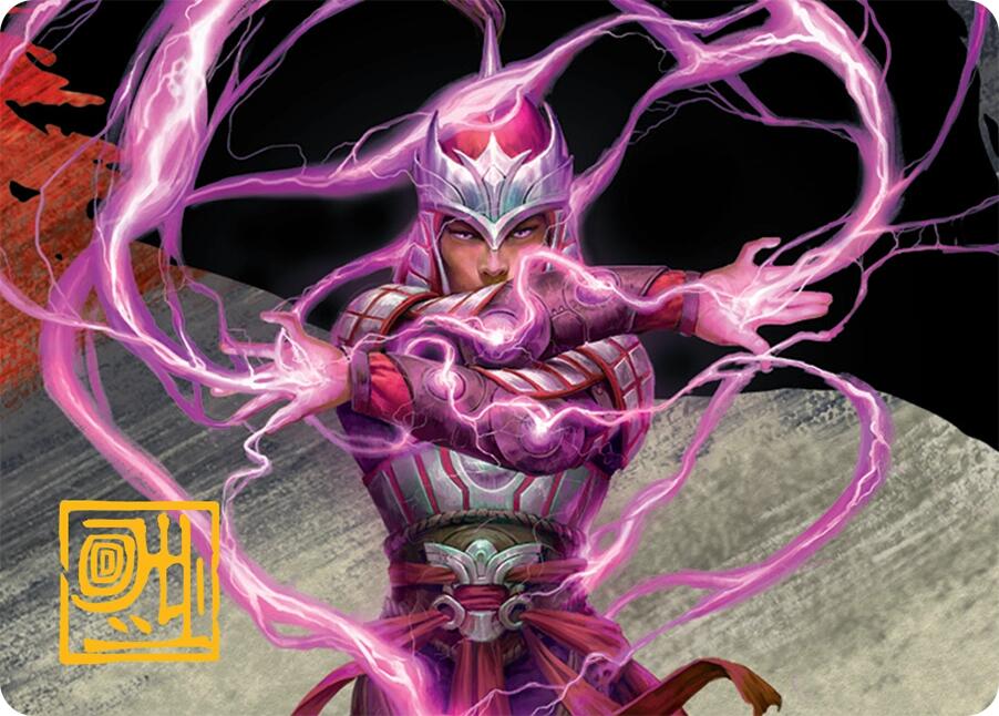 All-Out Assault Art Card (43/54) (Gold-Stamped Signature) [Tarkir: Dragonstorm Art Series] | Spectrum Games