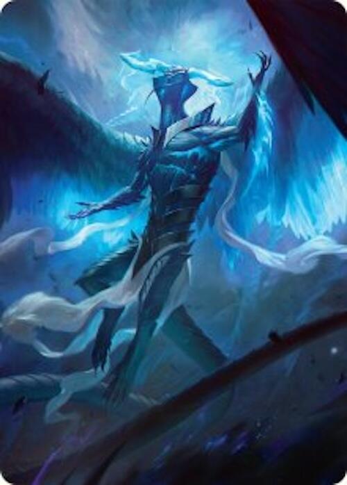 Ugin, Eye of the Storms Art Card (1/54) [Tarkir: Dragonstorm Art Series] | Spectrum Games