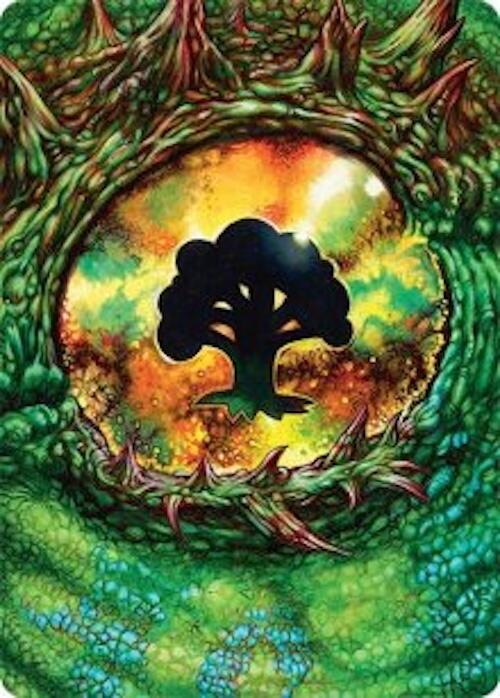Forest Art Card (32/54) [Tarkir: Dragonstorm Art Series] | Spectrum Games