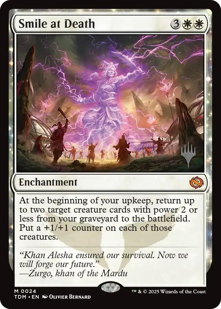 Smile at Death [Tarkir: Dragonstorm Promos] | Spectrum Games