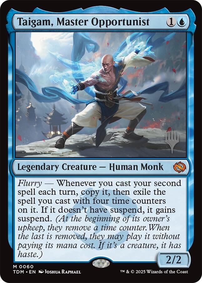 Taigam, Master Opportunist [Tarkir: Dragonstorm Promos] | Spectrum Games