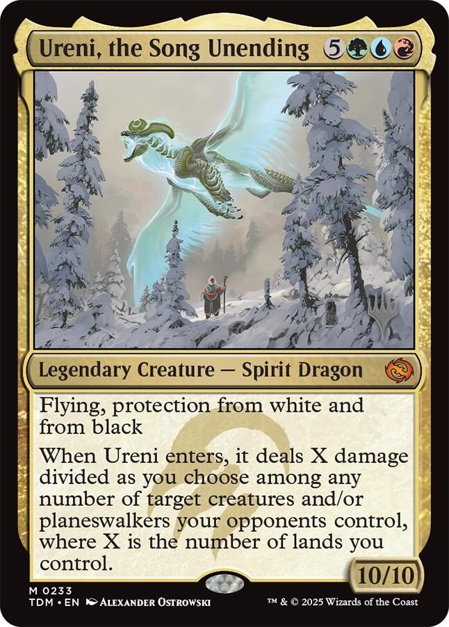 Ureni, the Song Unending [Tarkir: Dragonstorm Promos] | Spectrum Games