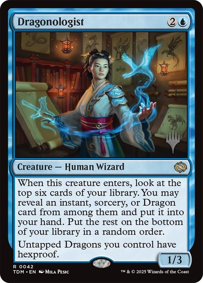 Dragonologist [Tarkir: Dragonstorm Promos] | Spectrum Games