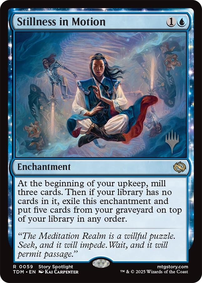 Stillness in Motion [Tarkir: Dragonstorm Promos] | Spectrum Games