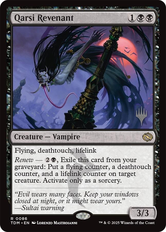 Qarsi Revenant [Tarkir: Dragonstorm Promos] | Spectrum Games