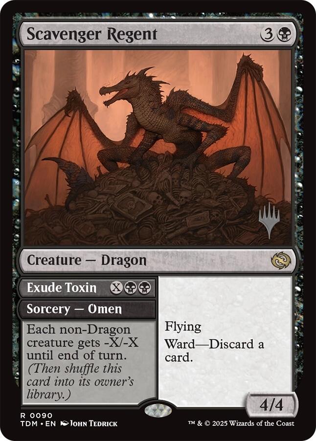 Scavenger Regent [Tarkir: Dragonstorm Promos] | Spectrum Games