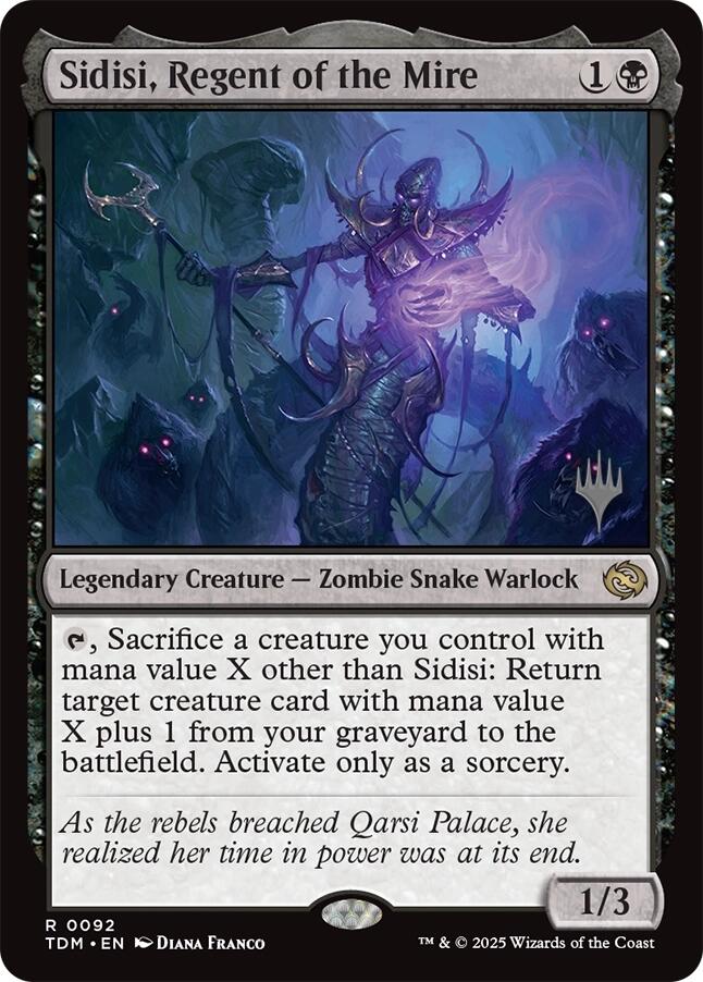 Sidisi, Regent of the Mire [Tarkir: Dragonstorm Promos] | Spectrum Games