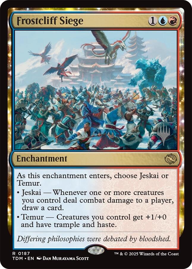 Frostcliff Siege [Tarkir: Dragonstorm Promos] | Spectrum Games