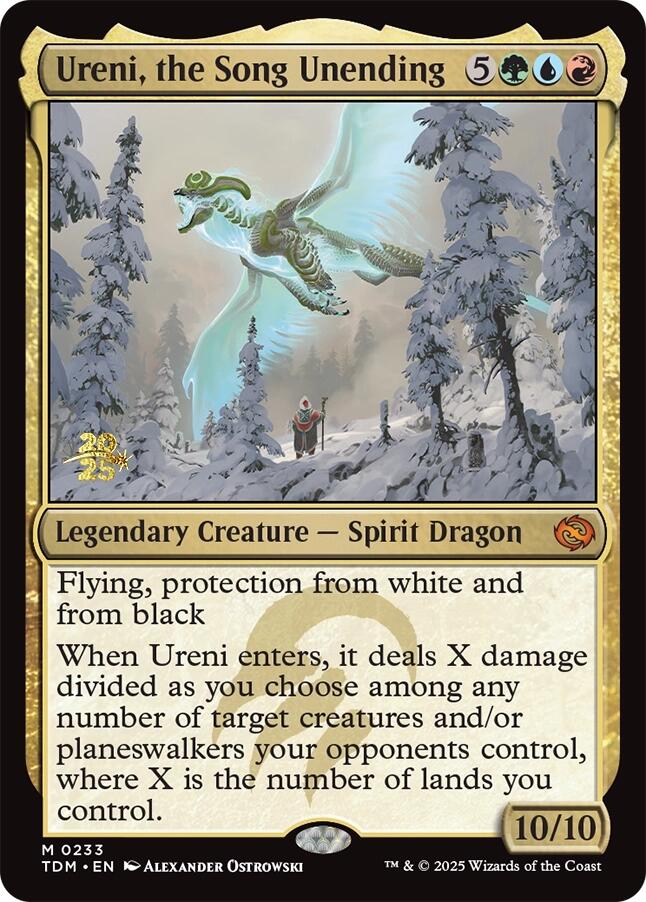 Ureni, the Song Unending [Tarkir: Dragonstorm Prerelease Promos] | Spectrum Games