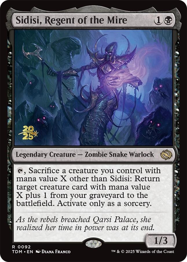 Sidisi, Regent of the Mire [Tarkir: Dragonstorm Prerelease Promos] | Spectrum Games