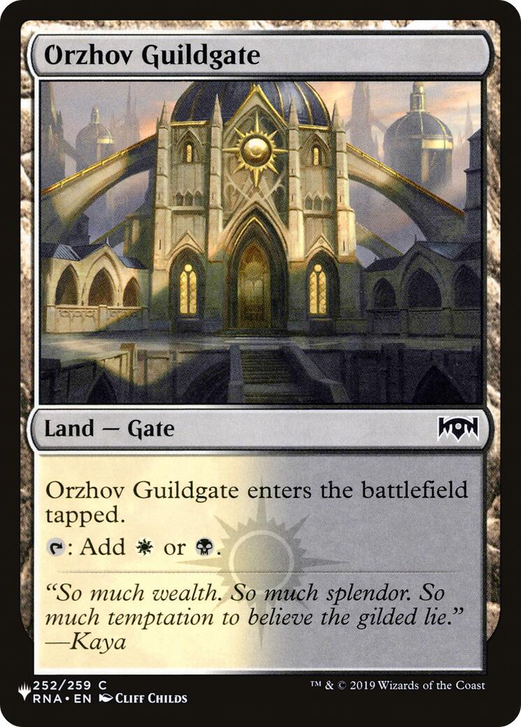 Orzhov Guildgate [The List] | Spectrum Games
