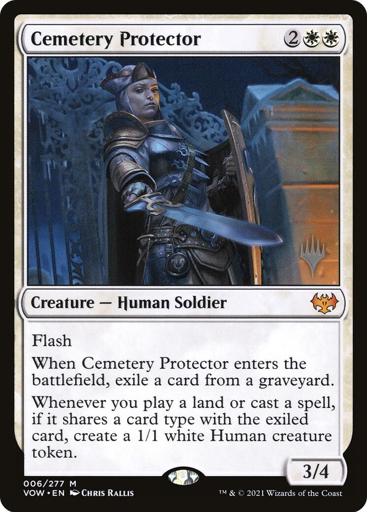 Cemetery Protector [Aetherdrift Promos] | Spectrum Games