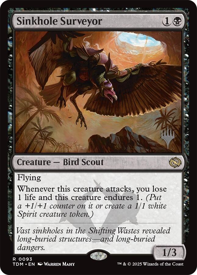 Sinkhole Surveyor [Tarkir: Dragonstorm Promos] | Spectrum Games