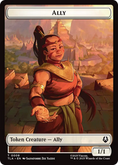 Ally (0008) // Soldier (0002) Double-Sided Token [Avatar: The Last Airbender Tokens] | Spectrum Games