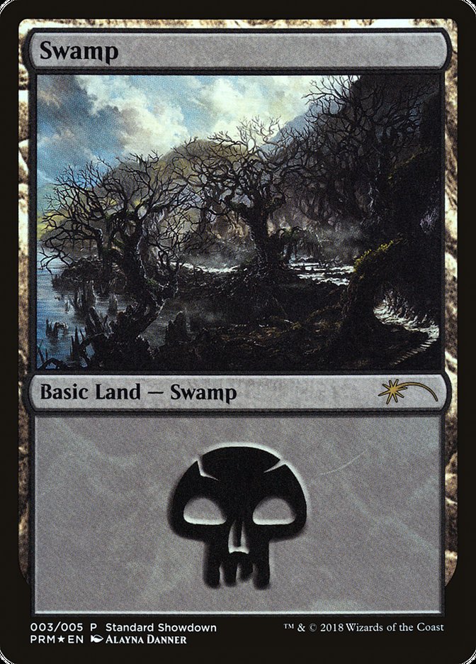 Swamp (Alayna Danner) [Standard Showdown Promos] | Spectrum Games