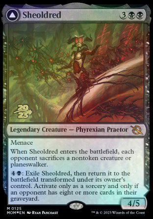 Sheoldred // The True Scriptures [March of the Machine Prerelease Promos] | Spectrum Games