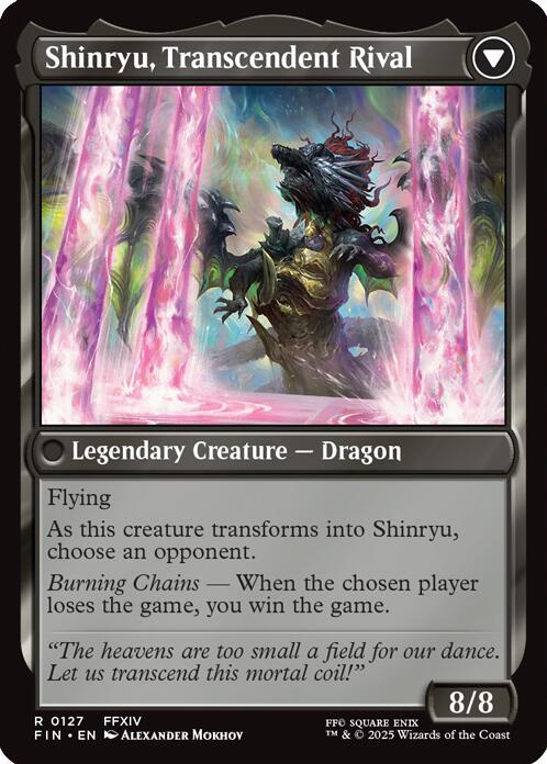 Zenos yae Galvus // Shinryu, Transcendent Rival [FINAL FANTASY] | Spectrum Games