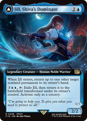 Jill, Shiva's Dominant // Shiva, Warden of Ice (Extended Art) [FINAL FANTASY] | Spectrum Games