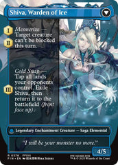 Jill, Shiva's Dominant // Shiva, Warden of Ice (Borderless) [FINAL FANTASY] | Spectrum Games